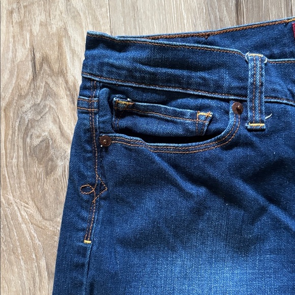 12/31 Regular Lucky Brand Sofia Boot Blue Women's Jeans - Picture 5 of 10